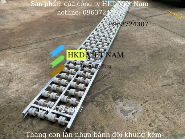 Thang băng tải con lăn nhựa chuyển hàng lên xuống xe tải chuyển thùng sửa, thùng bánh kẹo, thang băng tải con lăn nhựa chuyển thùng kho lạnh, chuyển két bia, két nước ngọt và đủ loại sản phẩm khác với chi phí đầu tư rẻ nhất