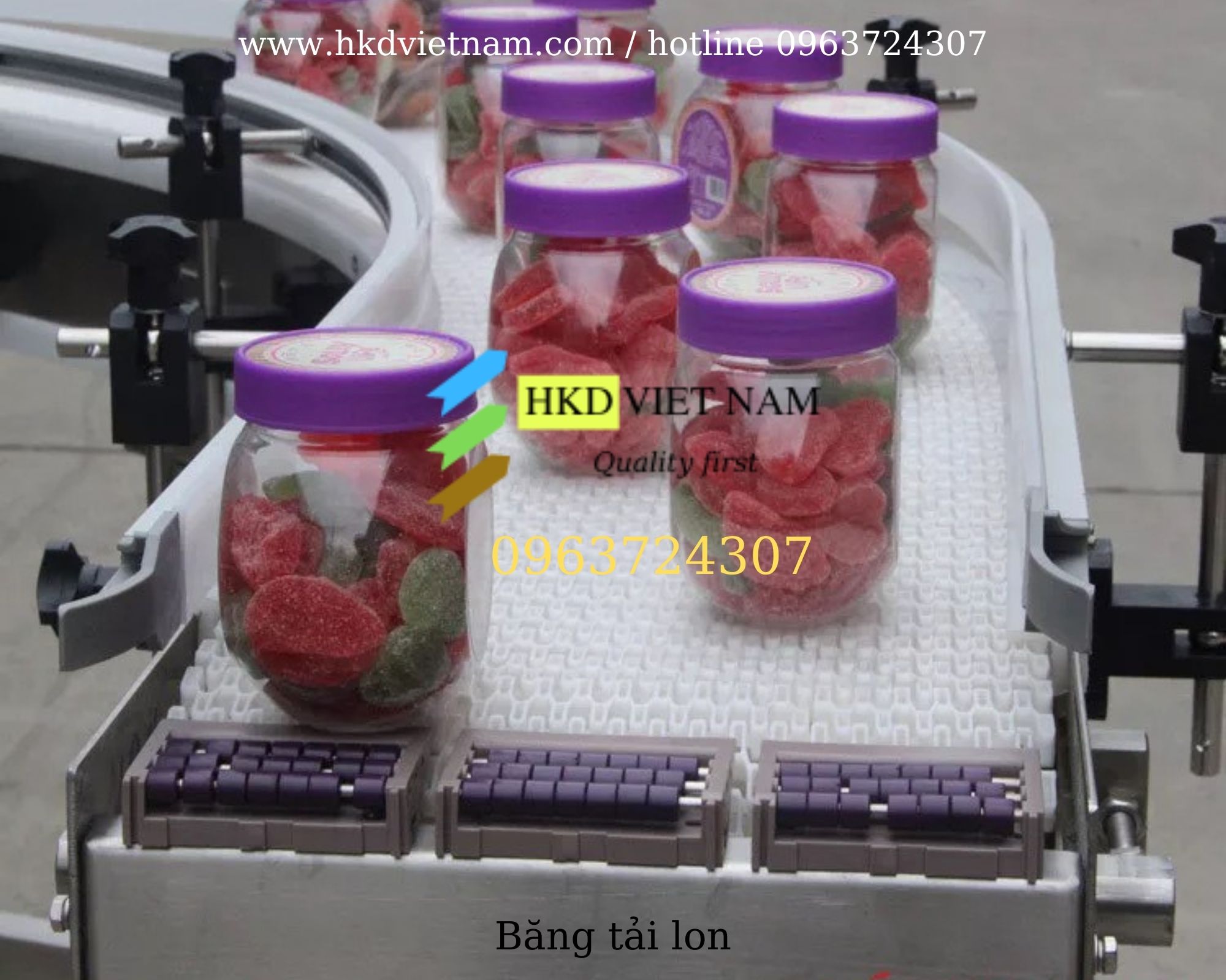 băng tải chuyển bình có chi phí rẻ nhất