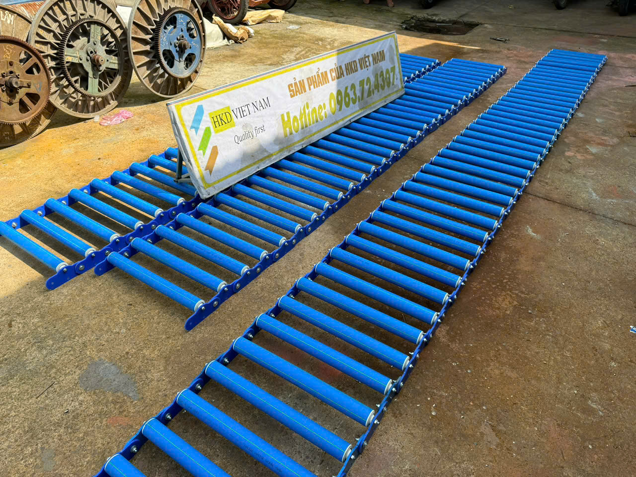 Băng tải cuộn tròn linh hoạt