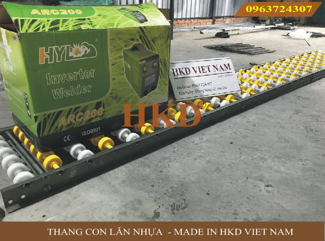 Cầu con lăn chuyển thùng